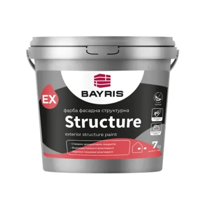 Краска структурная фасадная Structure