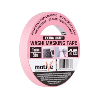 Стрічка малярна паперова Motive Washi EXTRA LIGHT, 50 м Motive