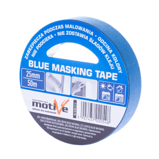 Стрічка малярна маскувальна синя Motive BLUE MASKING, 50 м Motive
