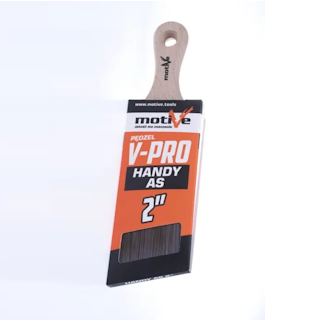 Пензель поліестеровий кутовий MOTIVE V-PRO HANDY AS 2