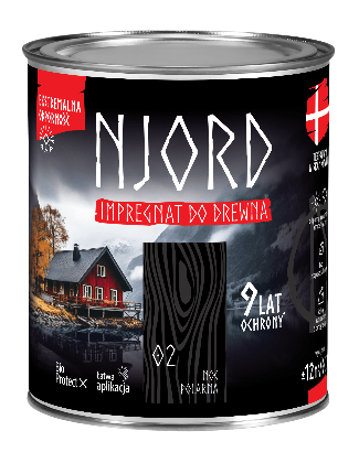 Njord імпрегнат для деревяних фасадів