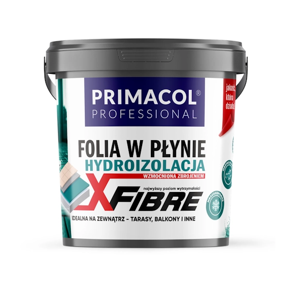 Рідка гідроізоляція "X-FIBRE" Прімакол Профешнл Primacol Professional
