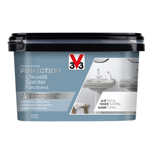 Фарба для відновлення сантехнічного обладнання Renovation Perfection V33