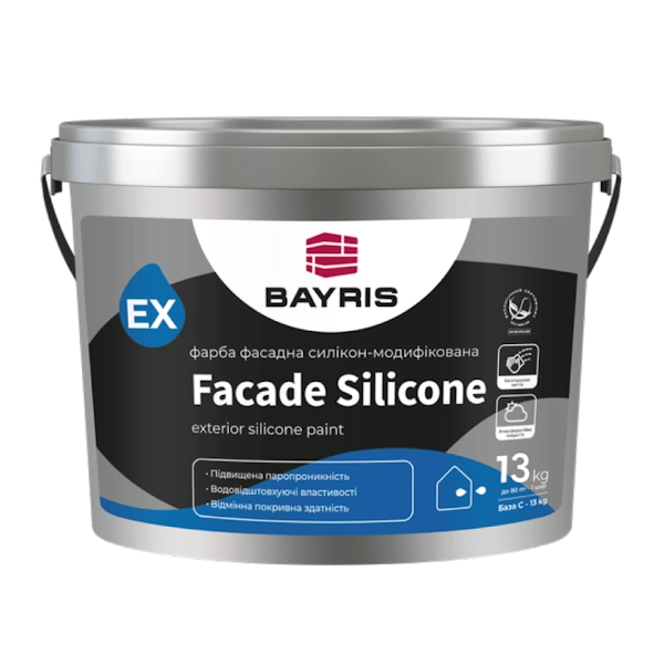 Фасадна фарба "Facade Silicone" (Силіконова - База C)