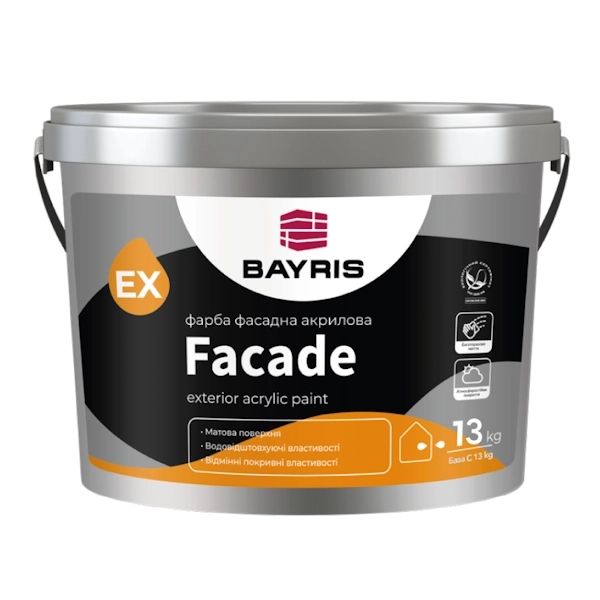 Фарба фасадна "Facade" (Акрилова - База C)