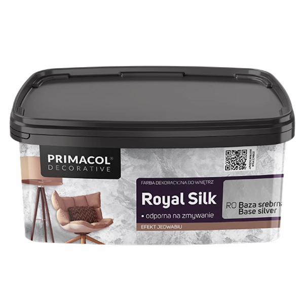 Royal Silk Silver Base. Декоративна фарба