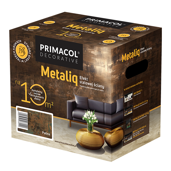 Декоративна фарба Metaliq Box (Набір) Прімакол декорейтів Primacol Decorative