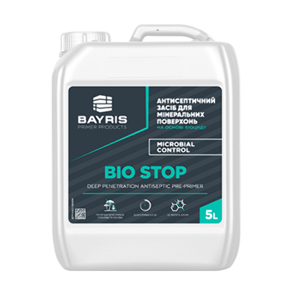 “Bio Stop” - Антисептичний засіб для мінеральних поверхонь