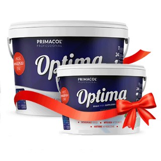 Optima - комплект 9Л+2,7Л. Фарба акрилова, матова Primacol Professional