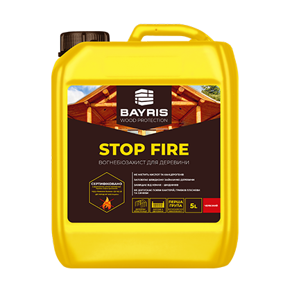 Вогнебіозахист "Stop Fire" (Червоний) Bayris