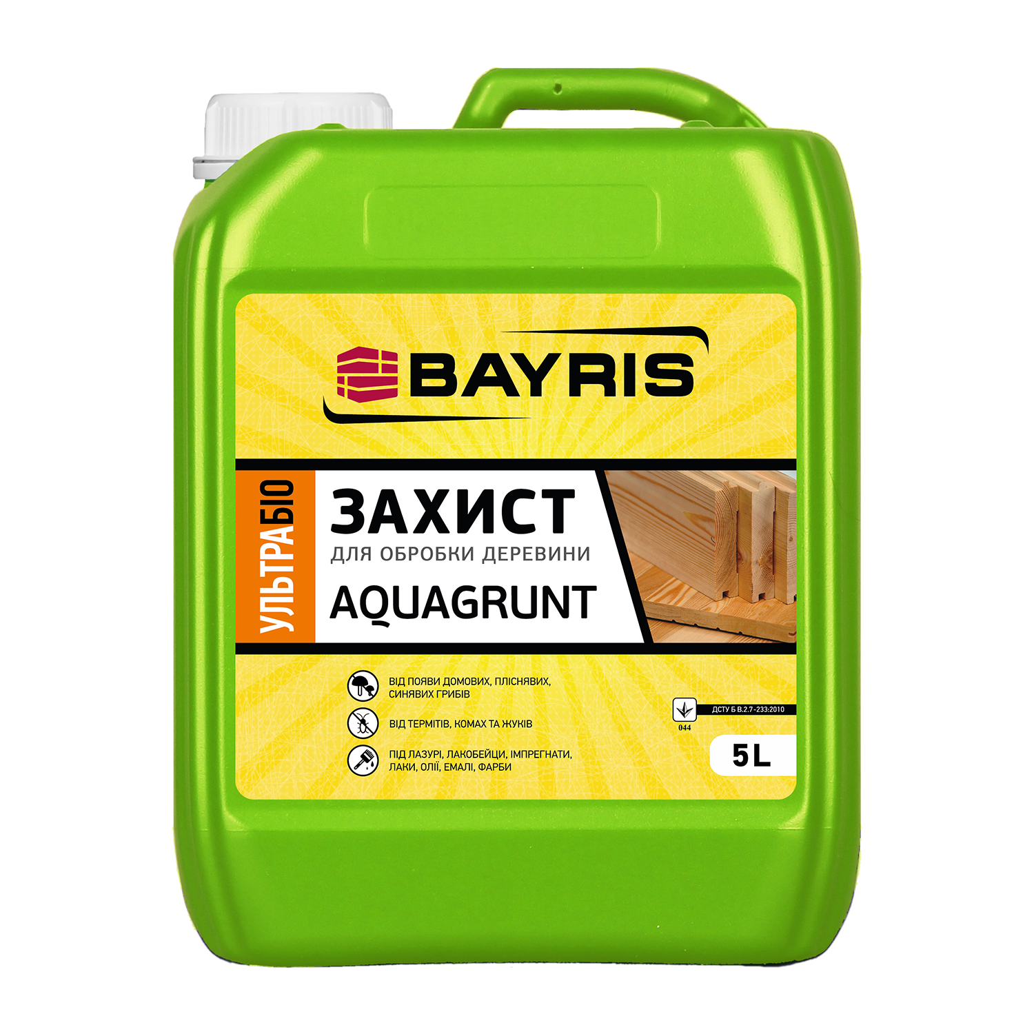 Ультрабиозащита для древесины "AQUAGRUNT"