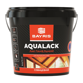 Лак панельний "АКВАЛАК" Байріс (Глянцевий) Bayris