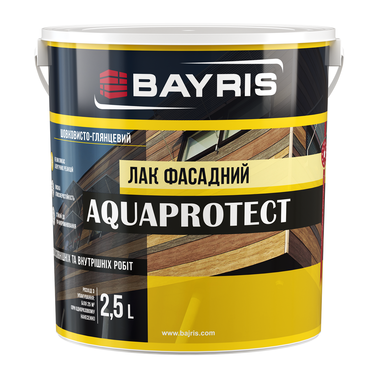 Лак фасадный "AQUAPROTECT"